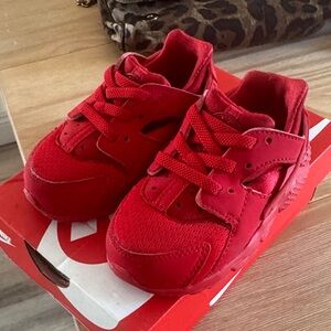 Nike Kids Bright Red Sneakers